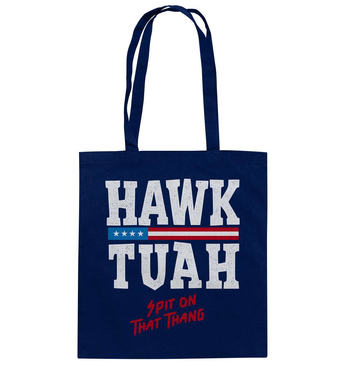 Hawk Tuah White - Cotton Bag
