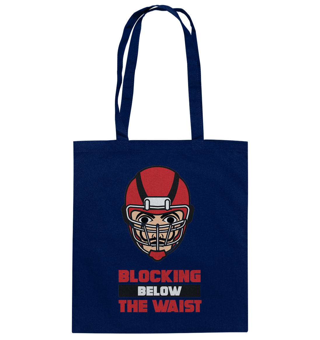 Blocking Below The Waist - Cotton Bag