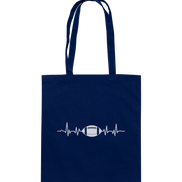 Football Heartbeat - Cotton Bag