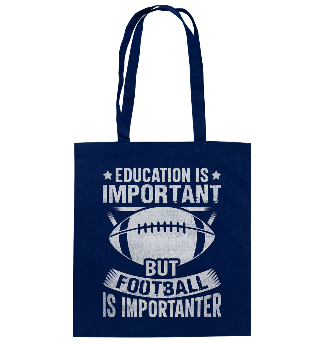 Football is importanter - Baumwolltasche