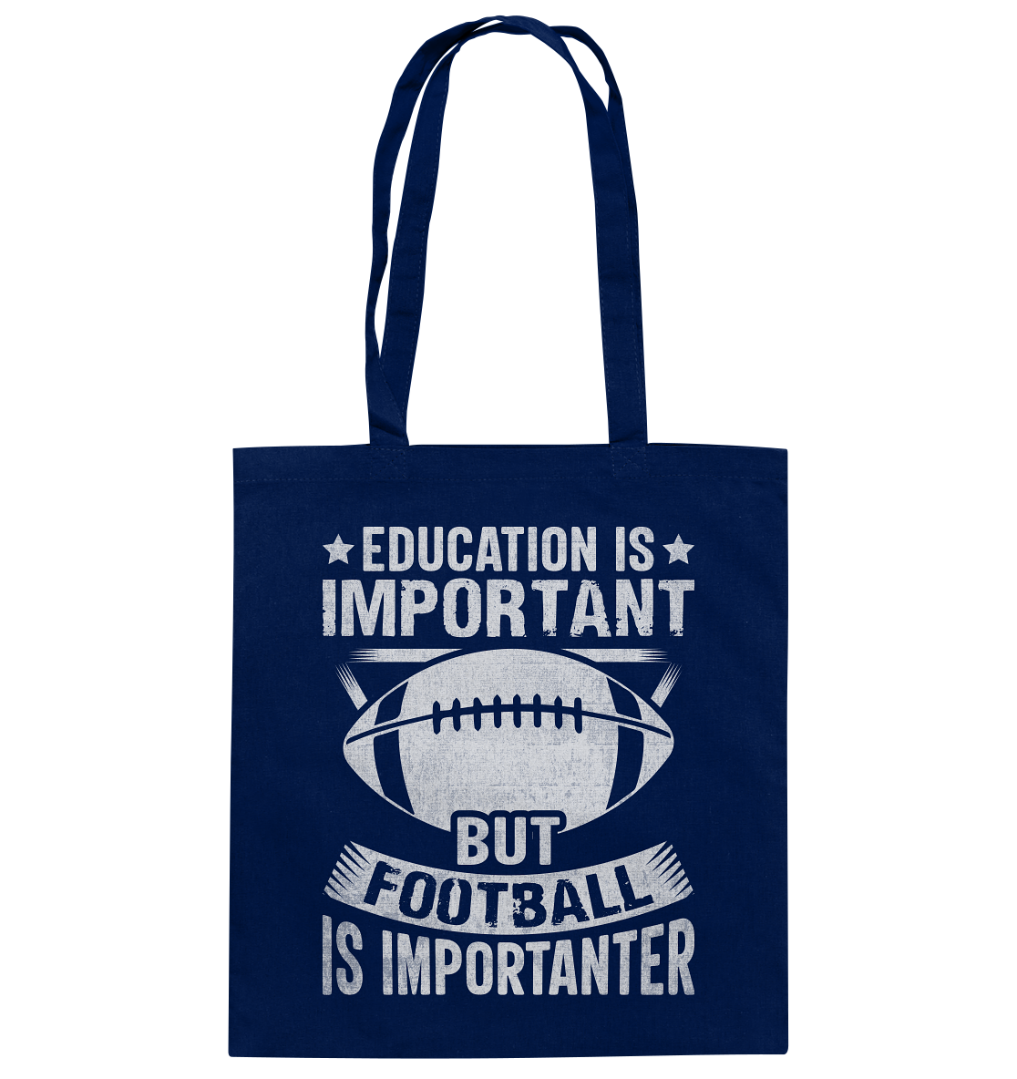 Football is importanter - Baumwolltasche