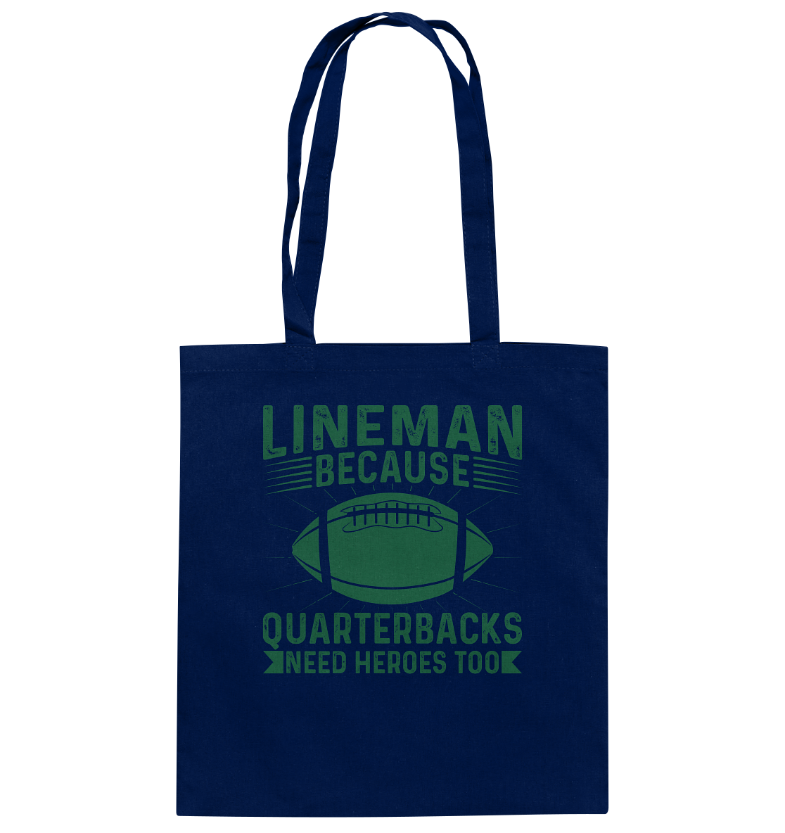 Lineman Heroes Green - Baumwolltasche