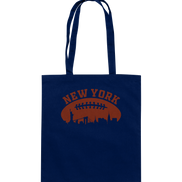 New York Football Silhoutte  - Baumwolltasche