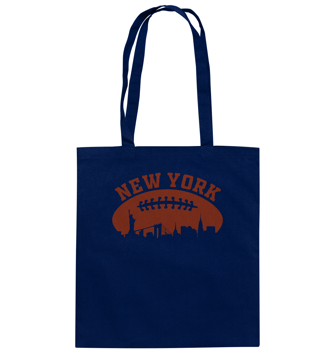 New York Football Silhoutte  - Baumwolltasche