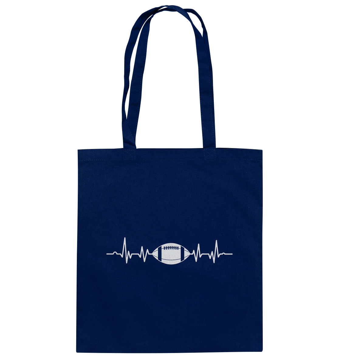 Football Heartbeat - Cotton Bag