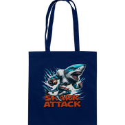 Shark Attack - Baumwolltasche