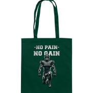 No Pain No Gain Metal  - Baumwolltasche