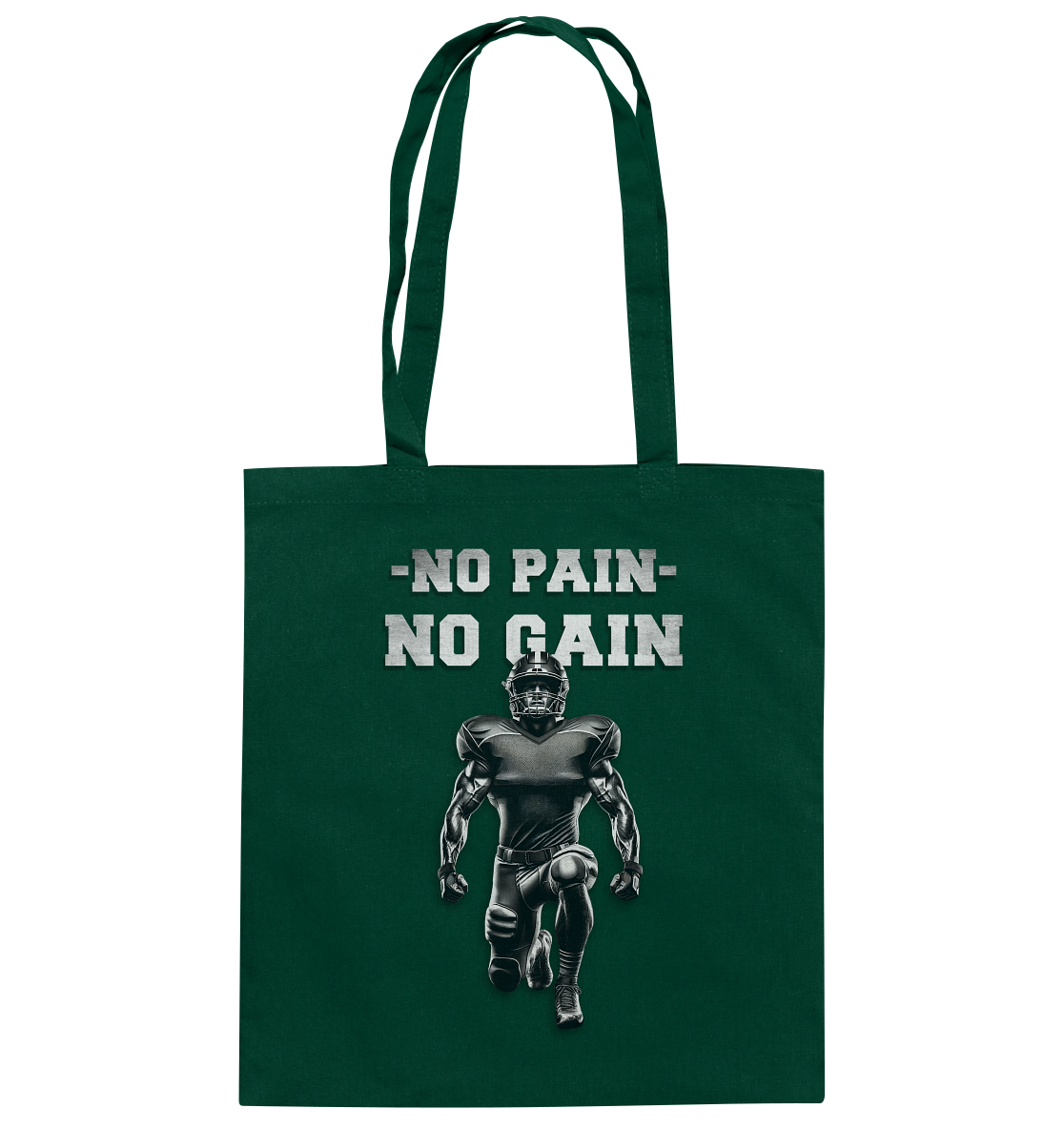 No Pain No Gain Metal  - Baumwolltasche