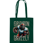 Gridiron Grizzly - Cotton Bag