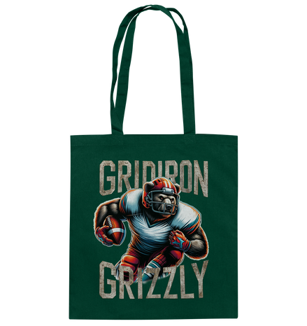 Gridiron Grizzly - Cotton Bag