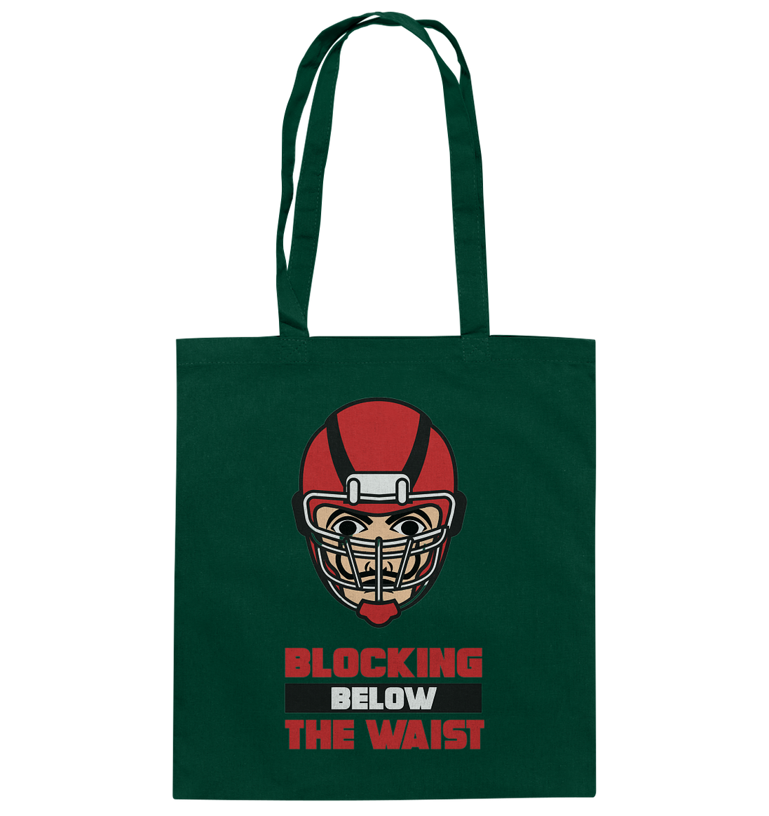 Blocking Below The Waist - Cotton Bag
