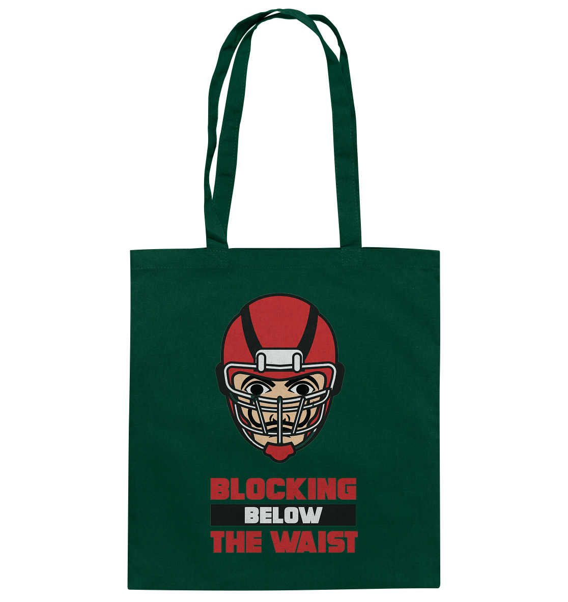 Blocking Below The Waist - Cotton Bag