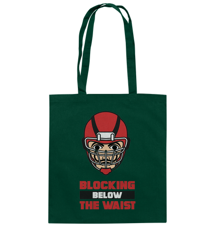 Blocking Below The Waist - Cotton Bag