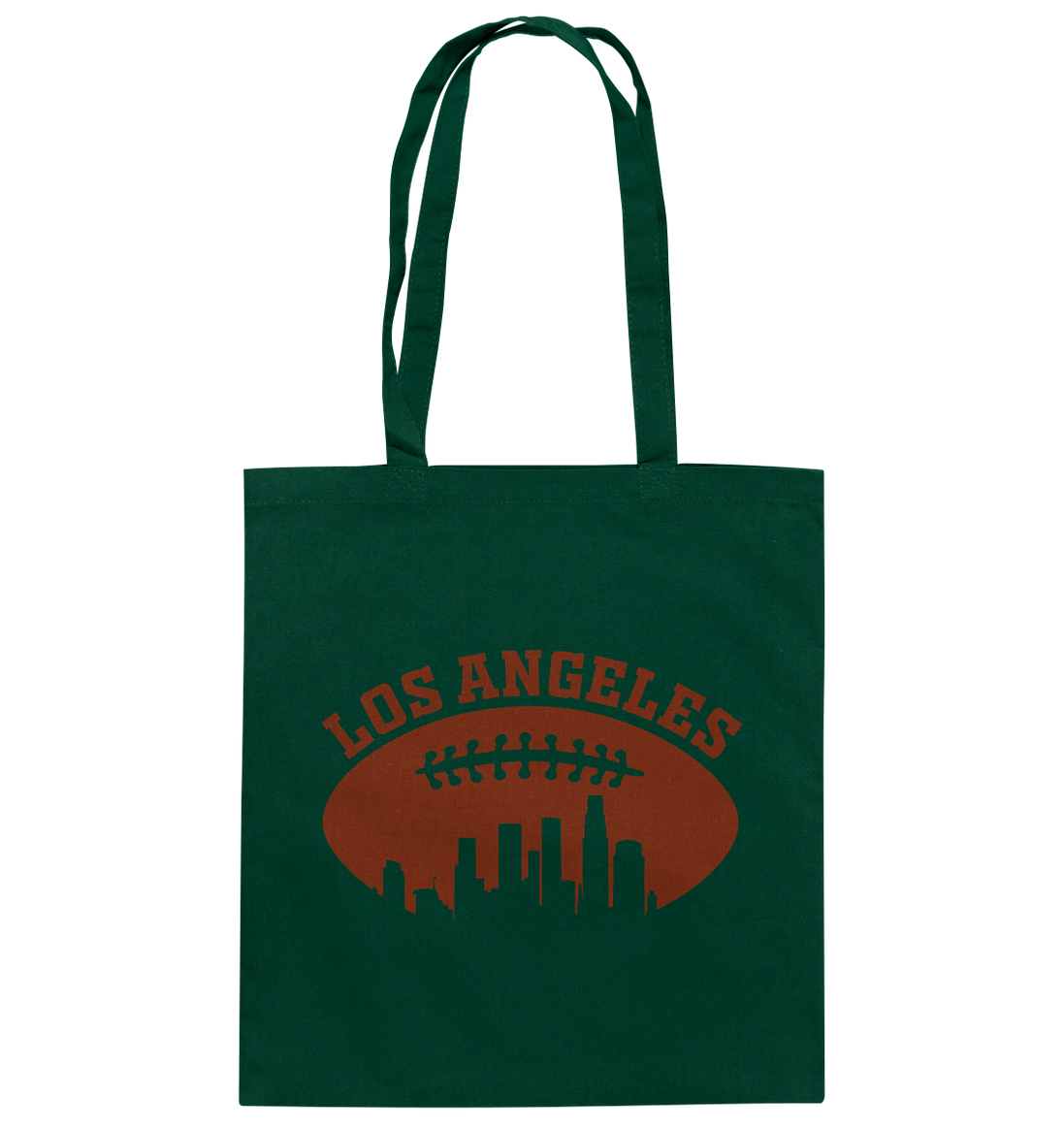 Los Angeles Football Silhouette - Baumwolltasche