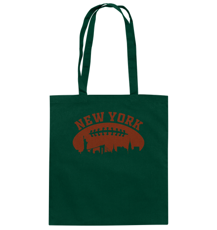 New York Football Silhoutte  - Baumwolltasche