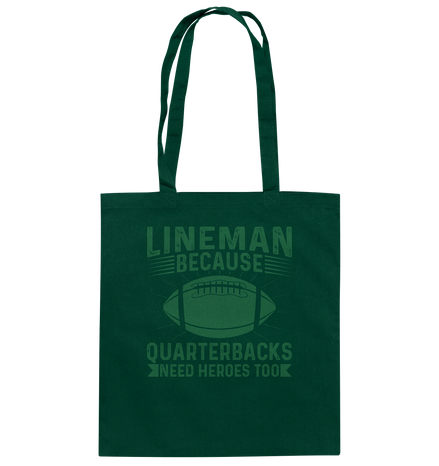 Lineman Heroes Green - Cotton Bag