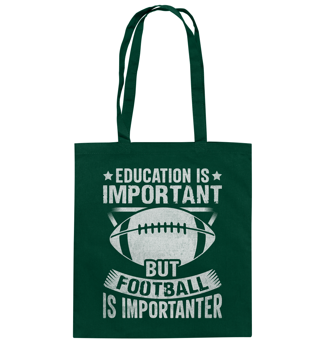 Football is importanter - Baumwolltasche