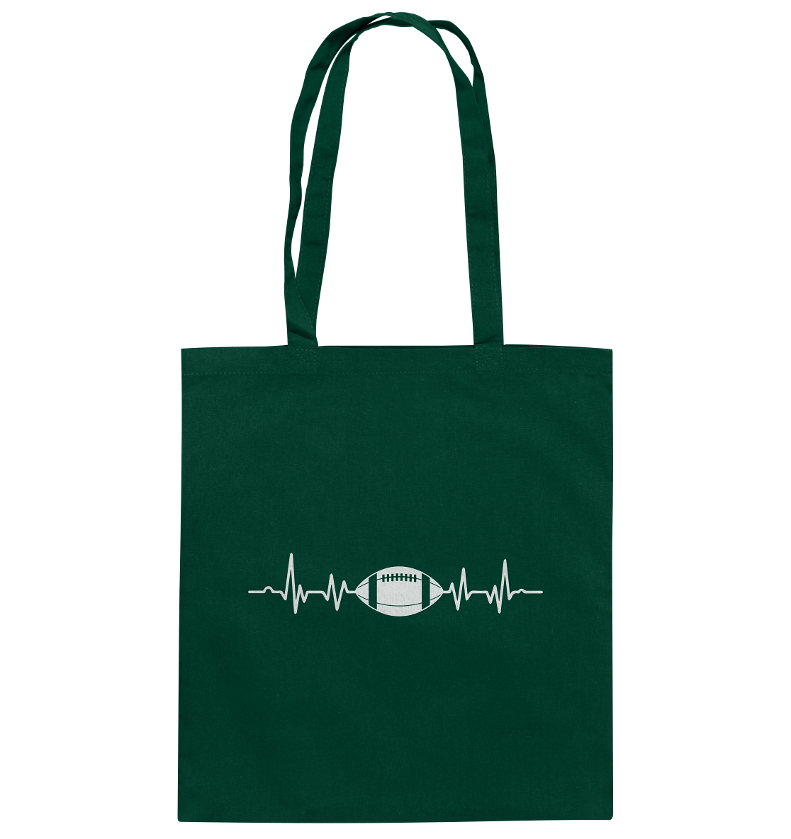 Football Heartbeat - Cotton Bag
