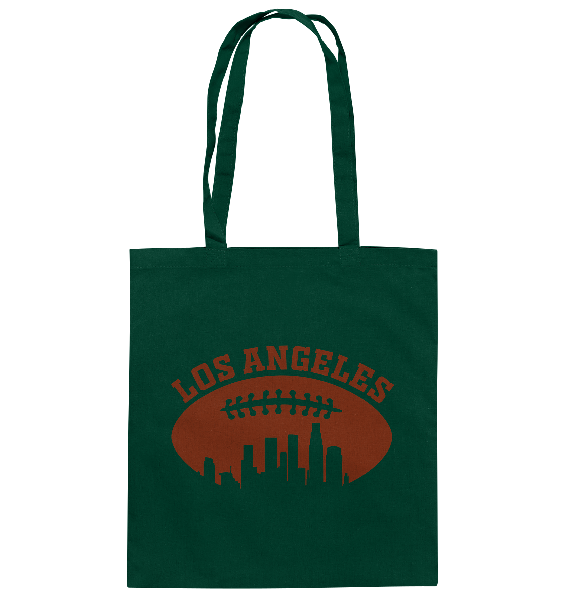 Los Angeles Football Silhouette - Baumwolltasche