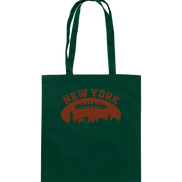 New York Football Silhoutte  - Baumwolltasche