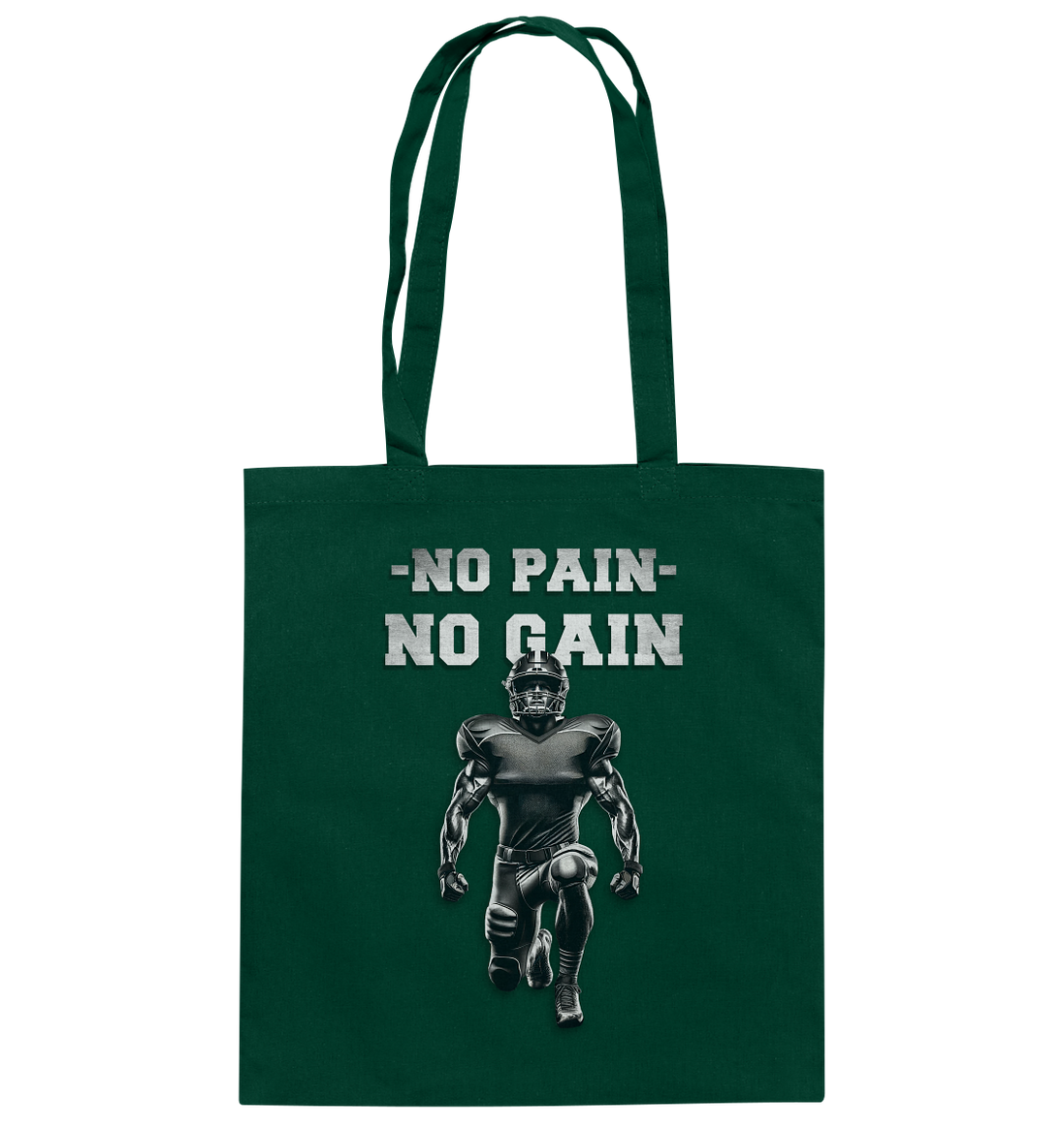 No Pain No Gain Metal  - Baumwolltasche