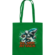 Shark Attack - Baumwolltasche