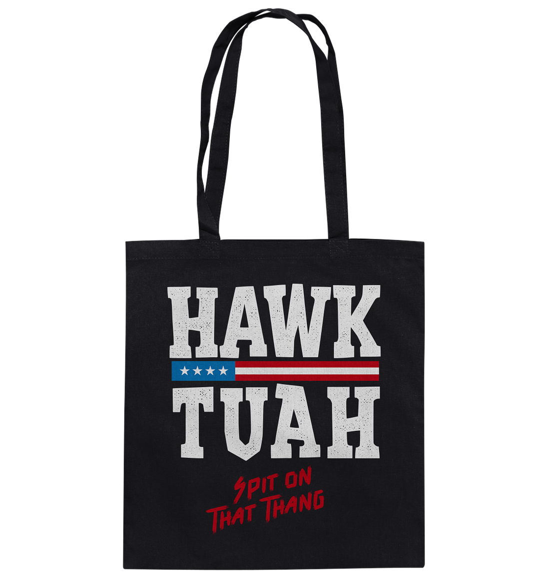 Hawk Tuah White - Cotton Bag