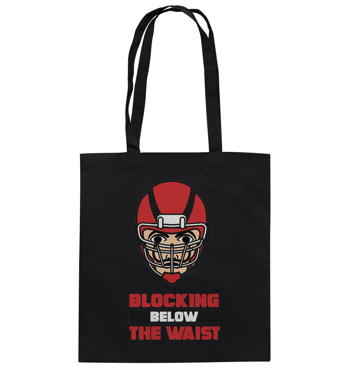 Blocking Below The Waist - Cotton Bag
