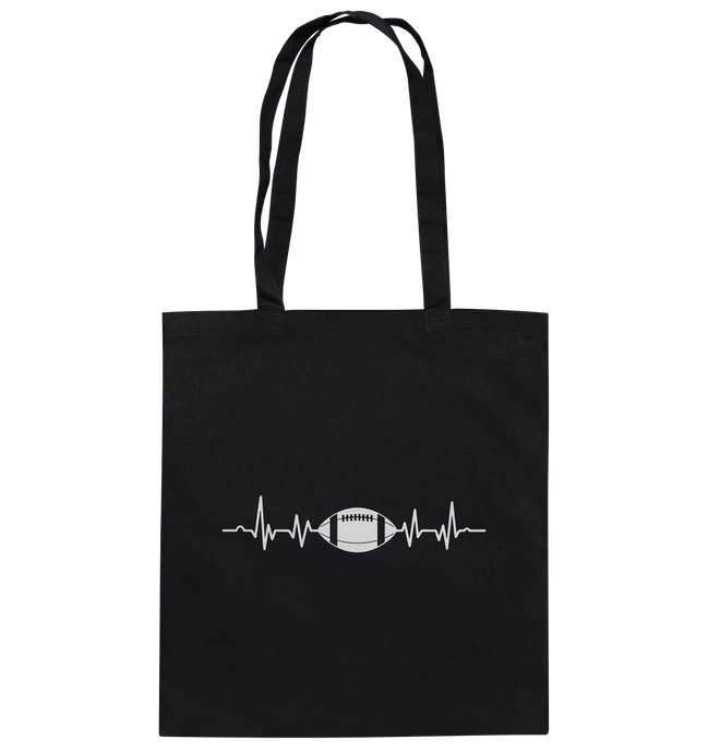 Football Heartbeat - Cotton Bag