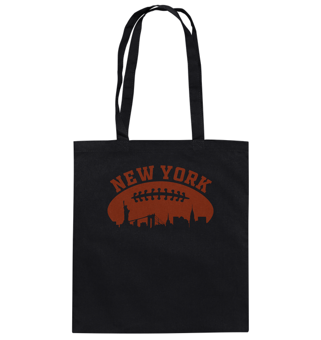 New York Football Silhoutte  - Baumwolltasche