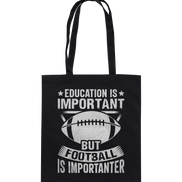 Football is importanter - Baumwolltasche