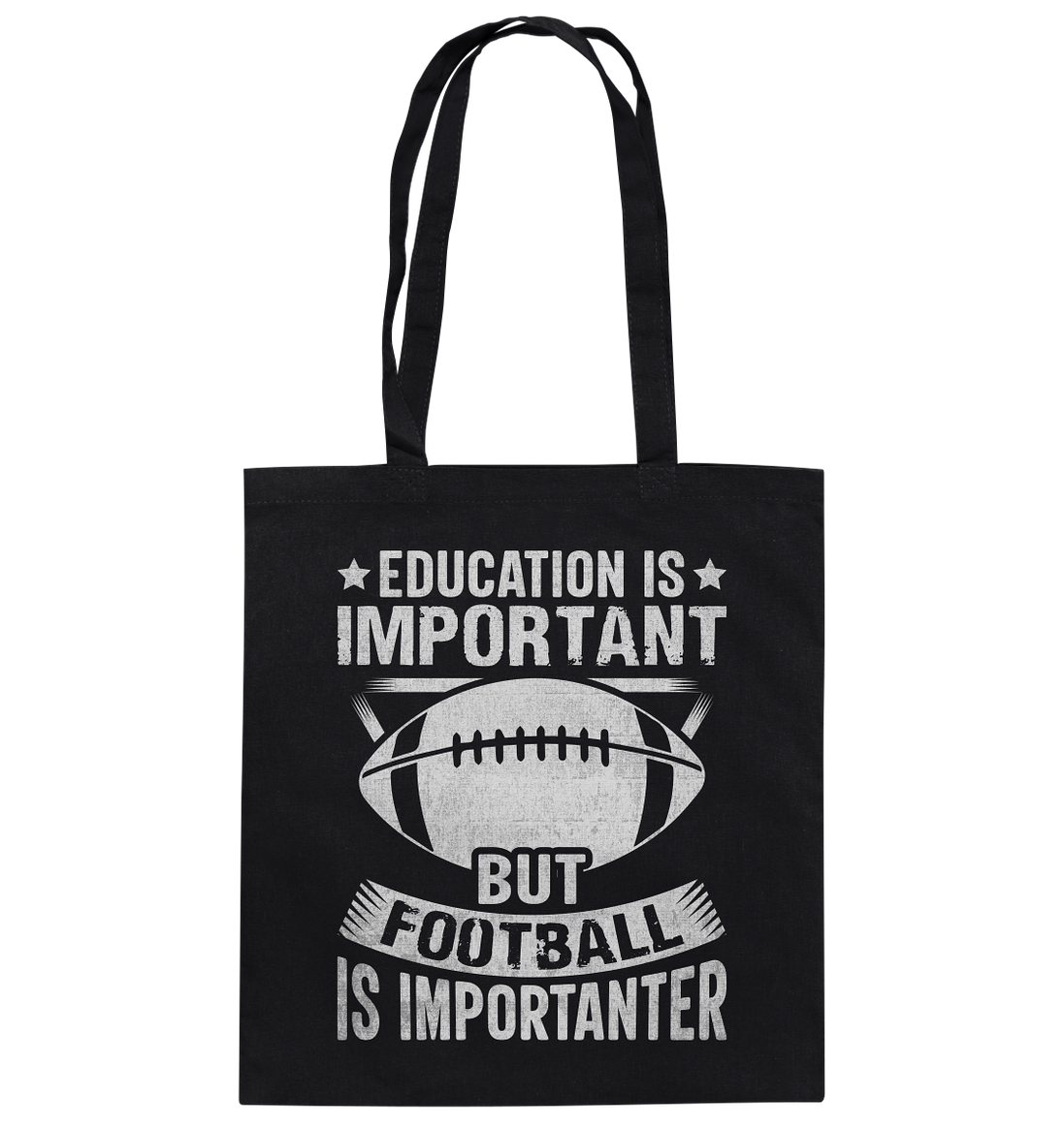 Football is importanter - Baumwolltasche