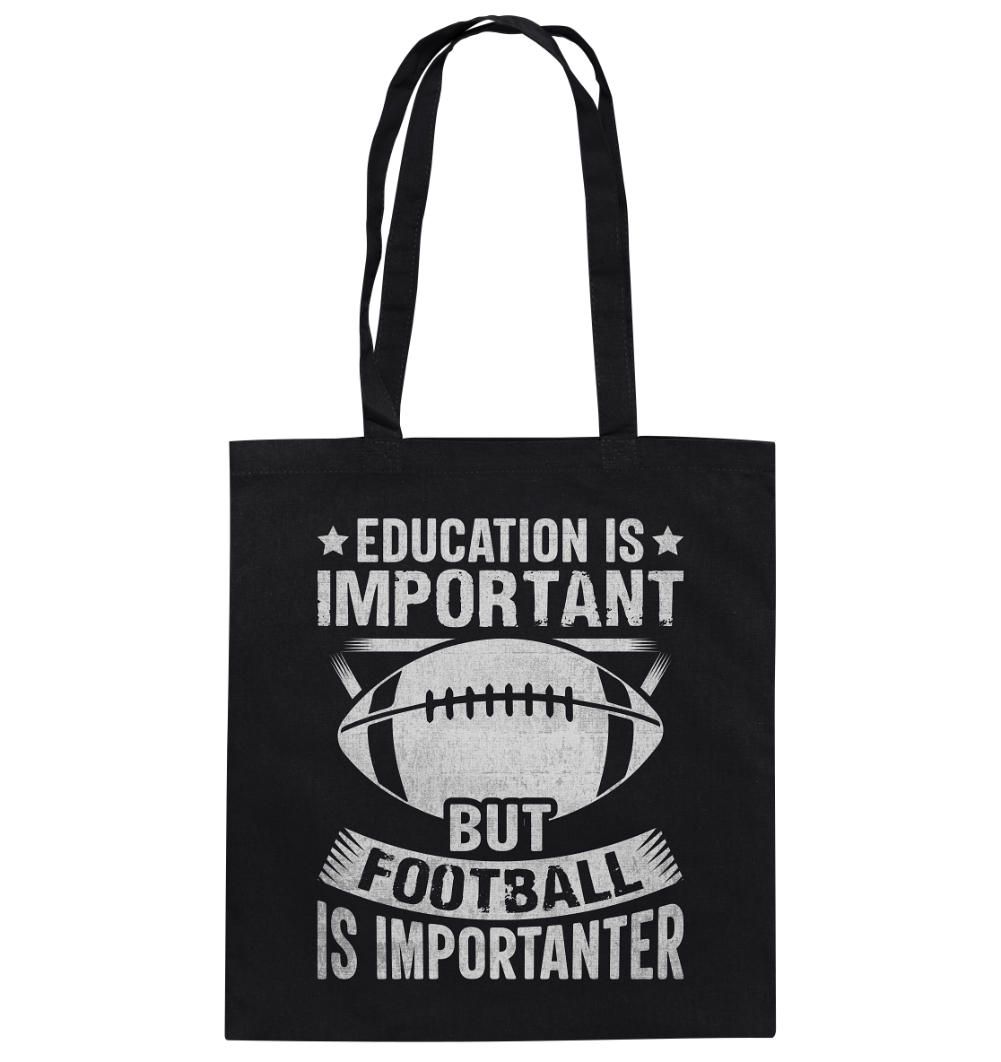 Football is importanter - Baumwolltasche