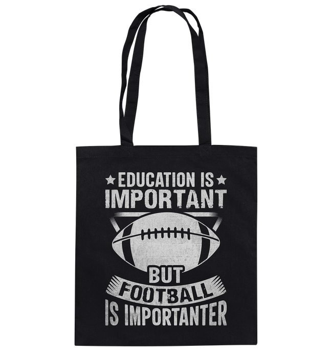 Football is importanter - Baumwolltasche