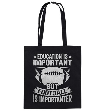 Football is importanter - Baumwolltasche