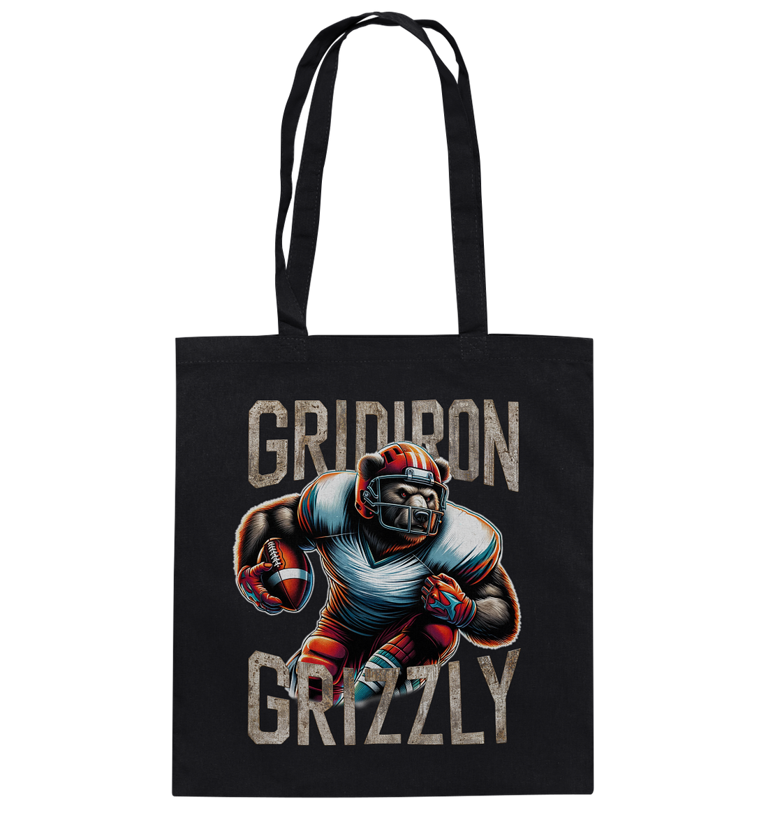 Gridiron Grizzly - Cotton Bag
