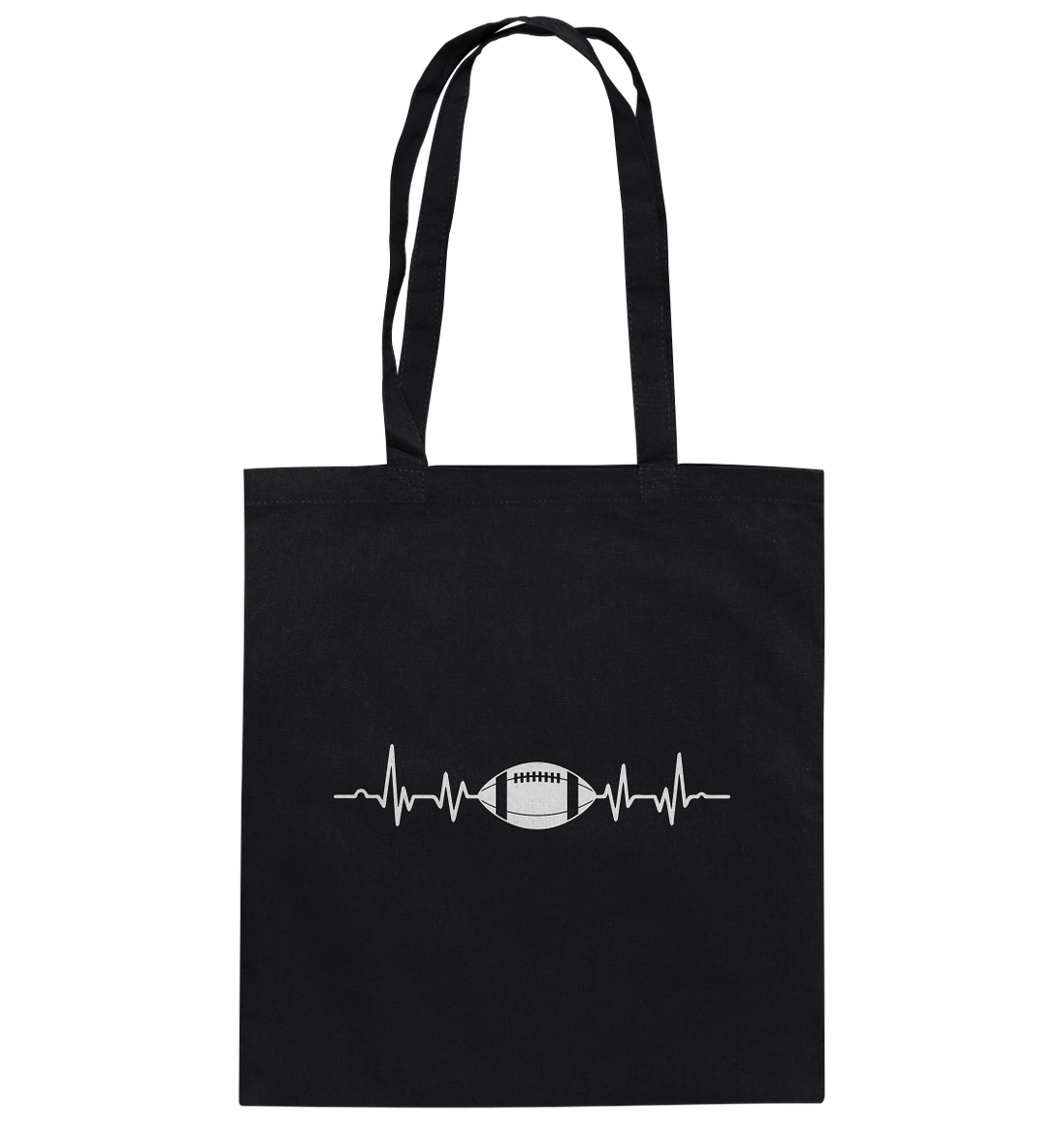 Football Heartbeat - Cotton Bag