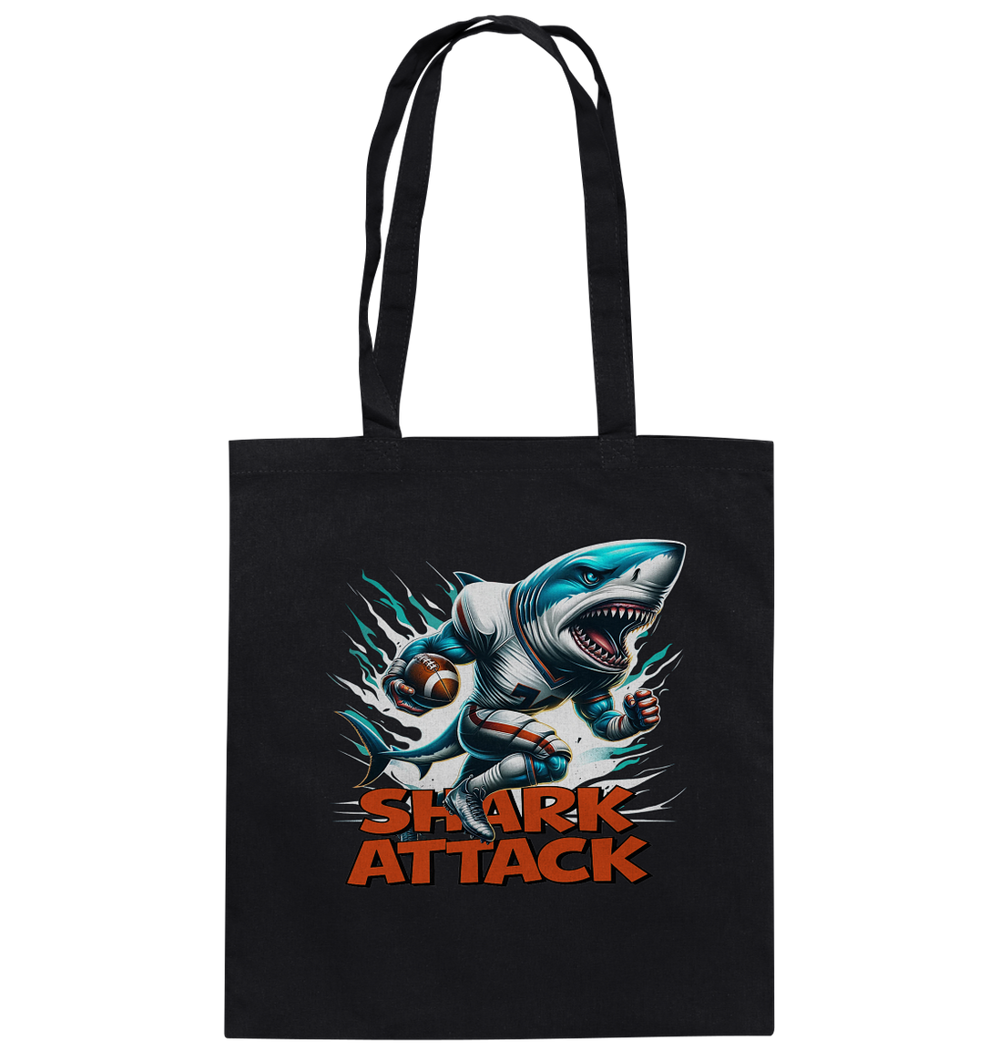 Shark Attack - Baumwolltasche