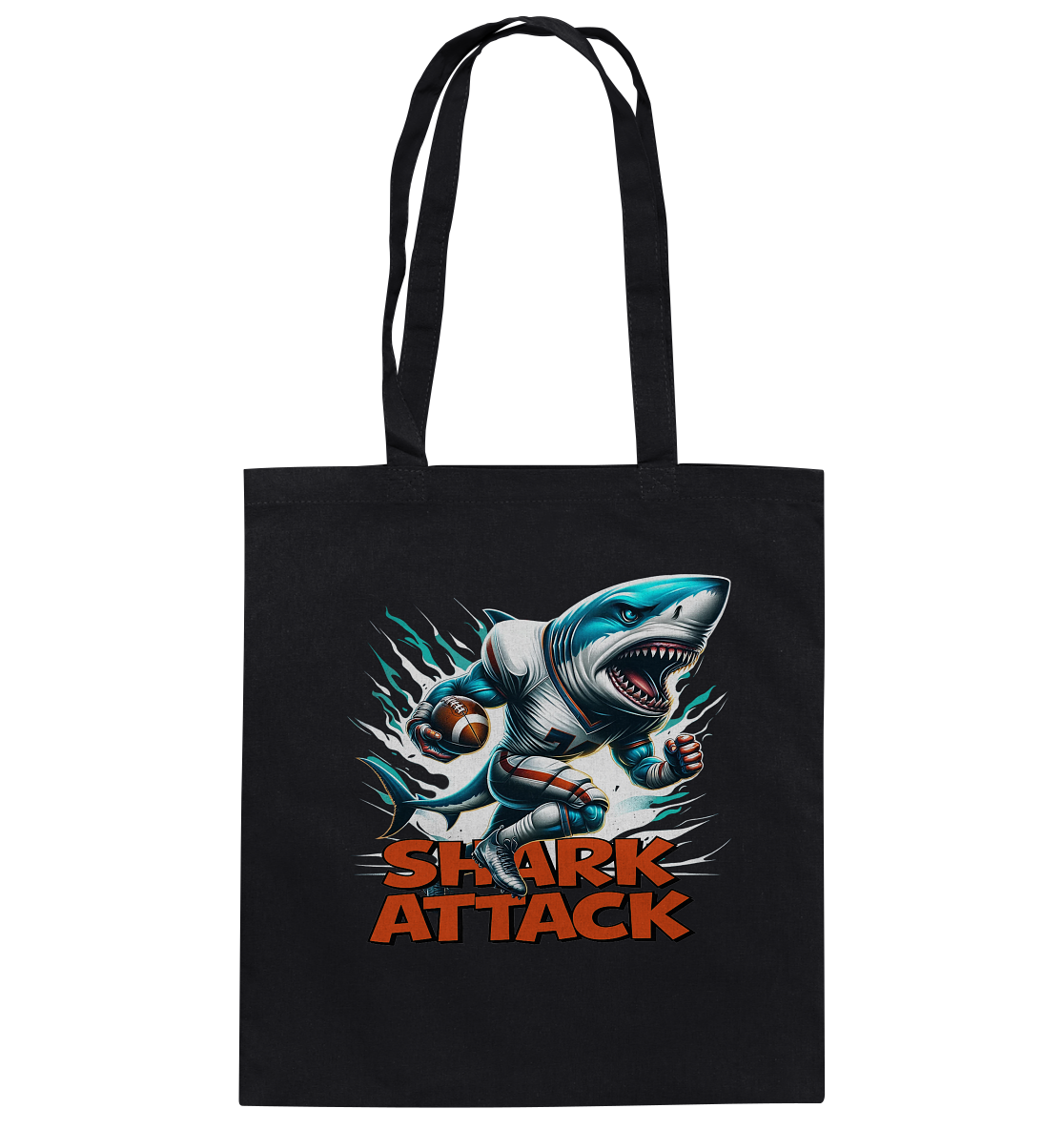 Shark Attack - Baumwolltasche