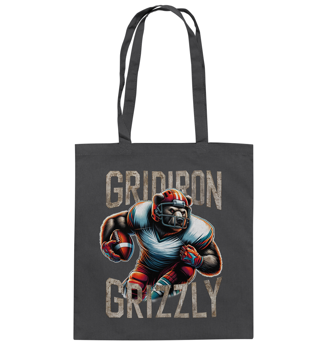 Gridiron Grizzly - Cotton Bag