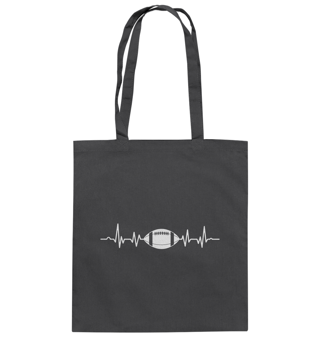 Football Heartbeat - Cotton Bag