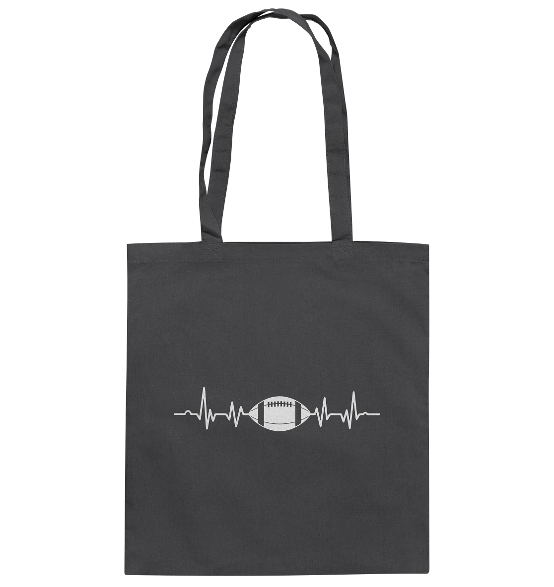 Football Heartbeat - Cotton Bag