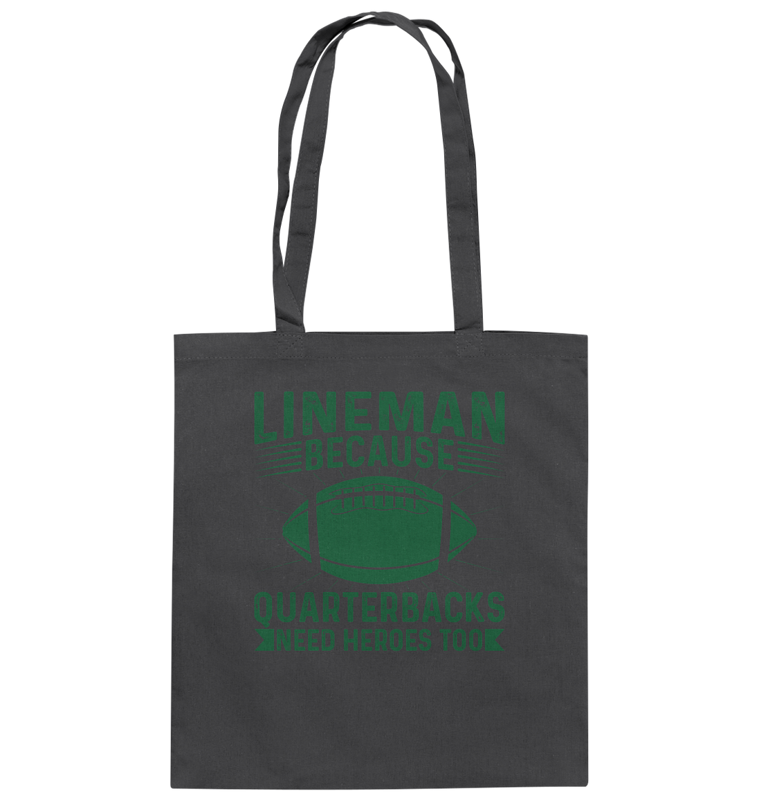 Lineman Heroes Green - Baumwolltasche