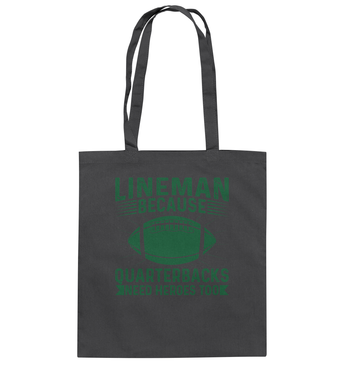 Lineman Heroes Green - Baumwolltasche