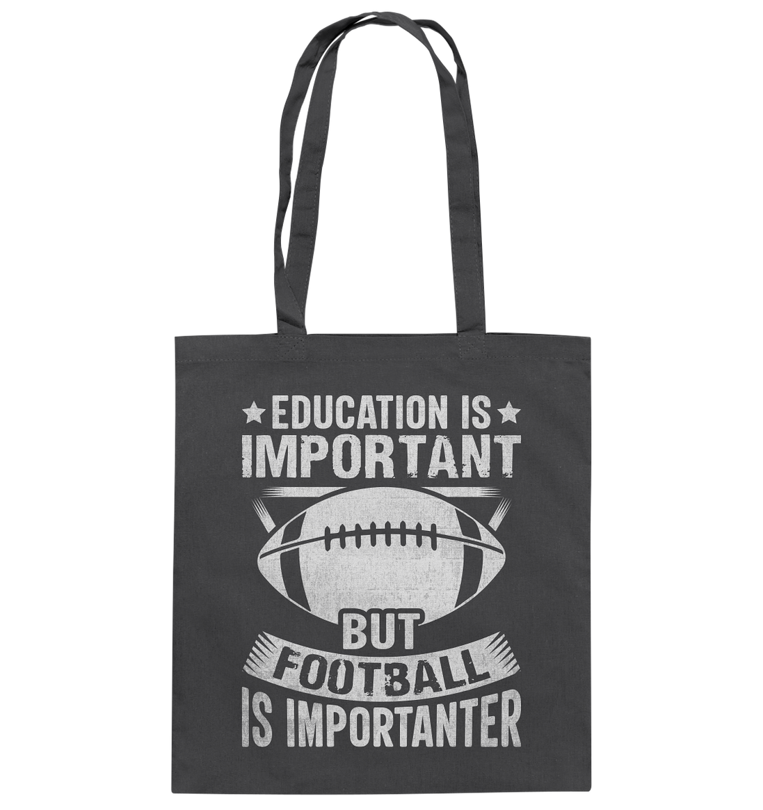 Football is importanter - Baumwolltasche
