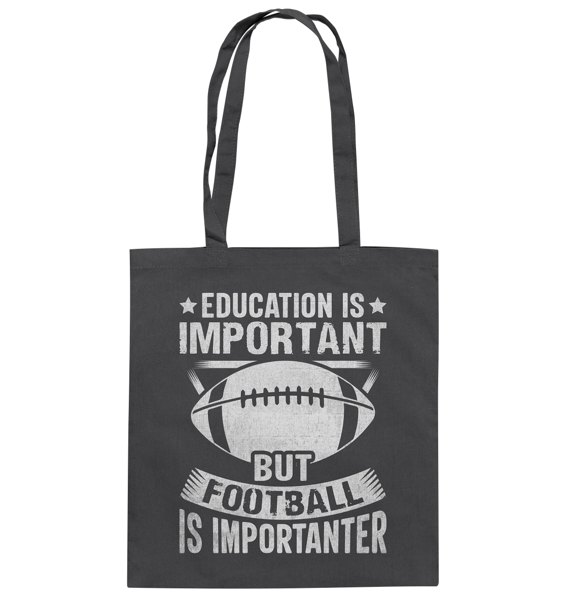 Football is importanter - Baumwolltasche