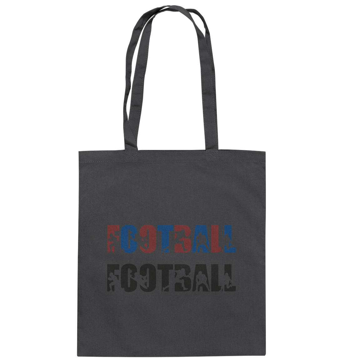 Football Silhouette - Cotton Bag