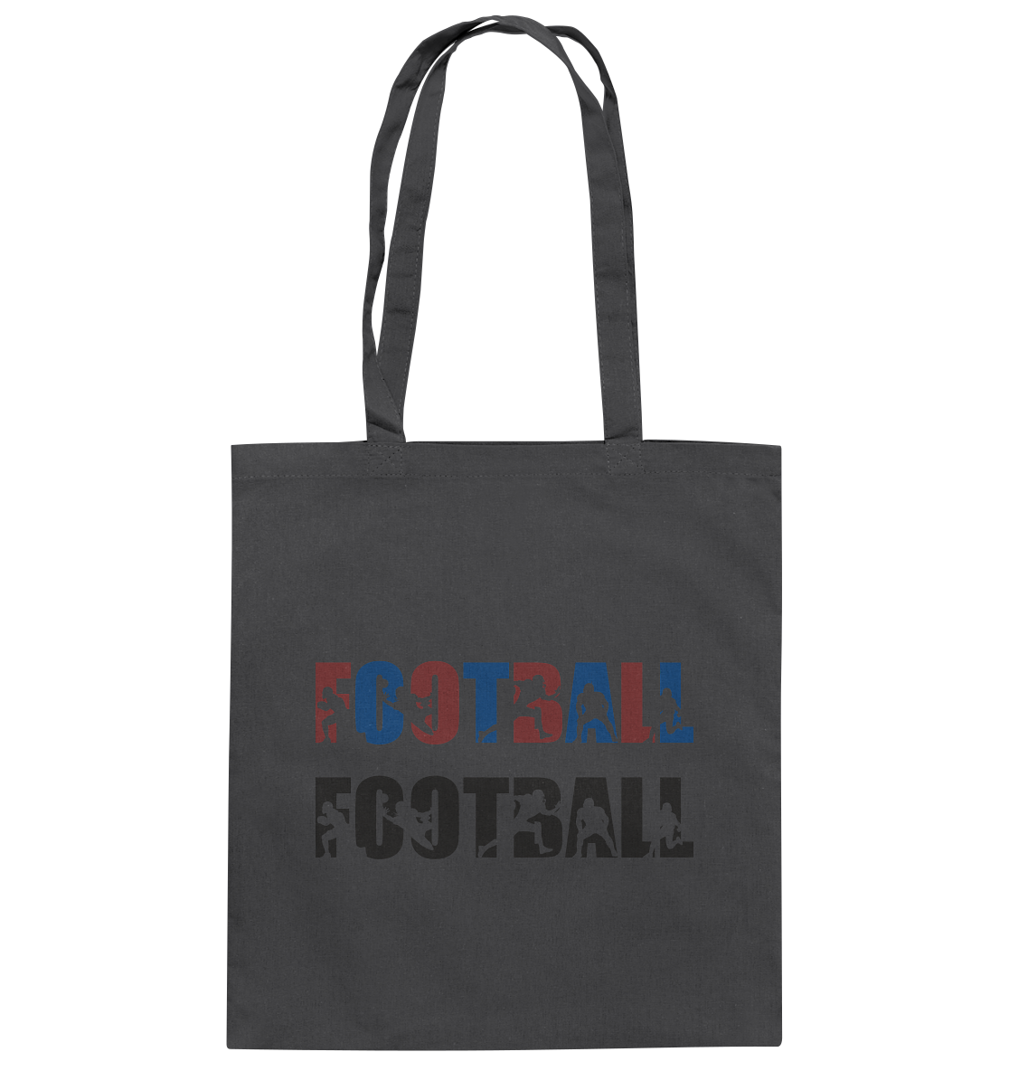 Football Silhouette - Cotton Bag