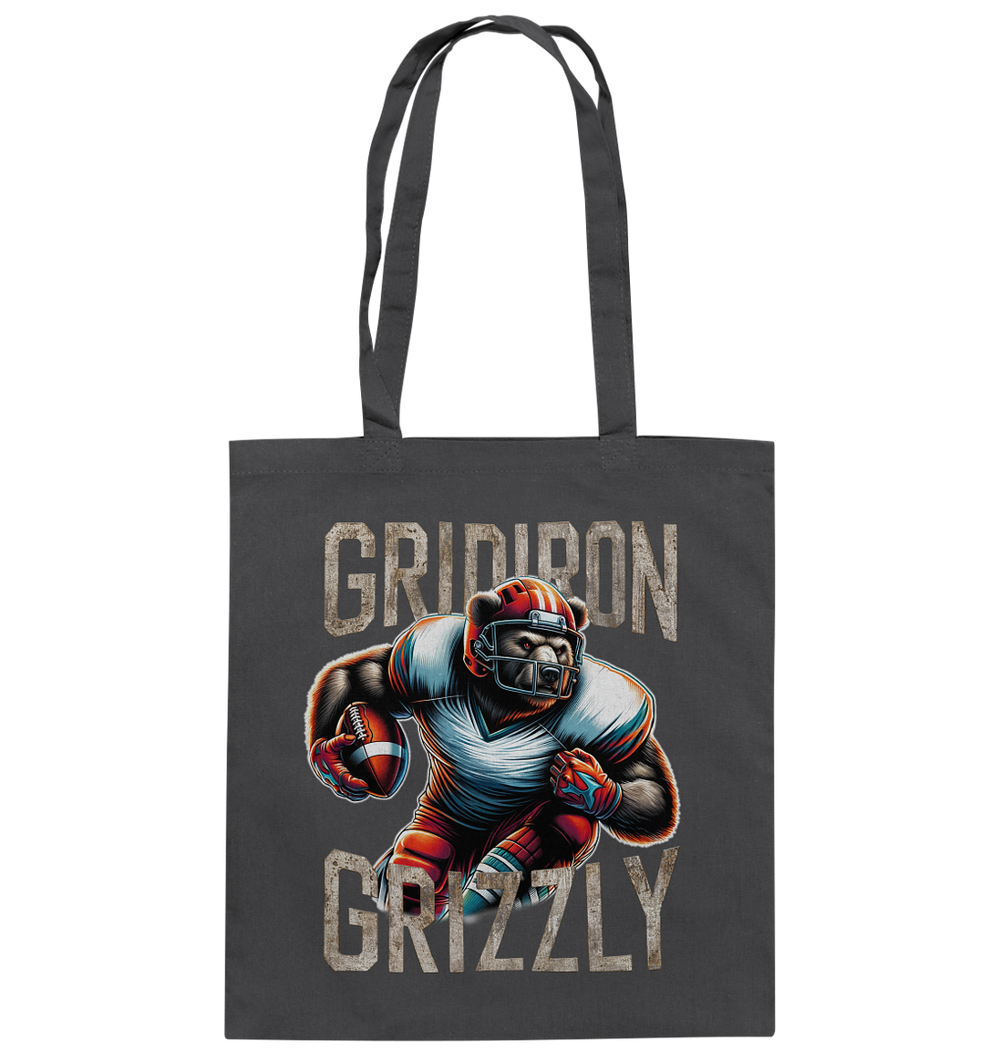 Gridiron Grizzly - Cotton Bag