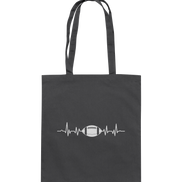 Football Heartbeat - Cotton Bag